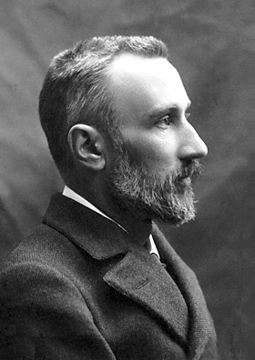 Pierre Curie portrait profil