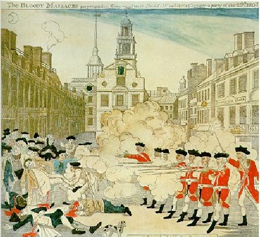 Boston Massacre 1768