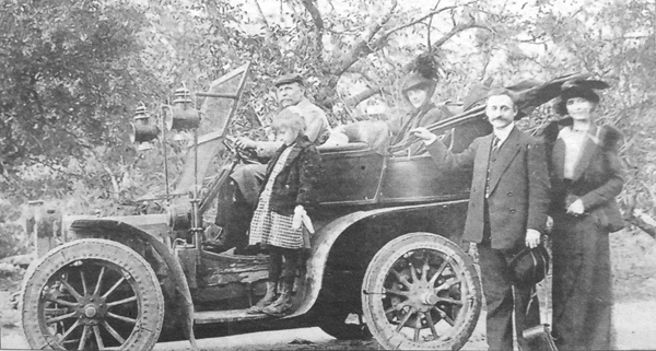 Auguste Delubac en famille, octobre 1913