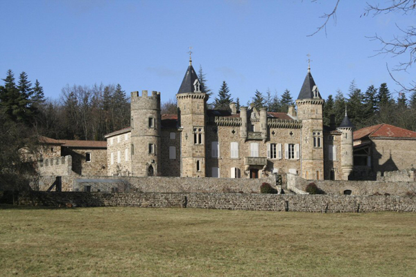 Alboussière Château de Crozat
