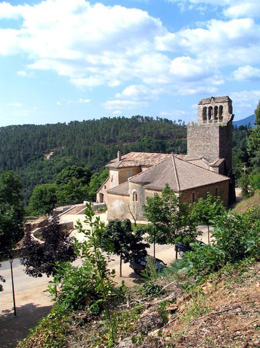 Faugères quartier de l'église