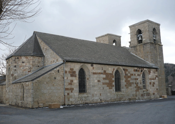 Issarlès église romane 