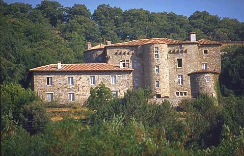 Jaujac château des Brugets 