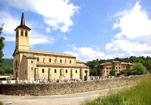 Jaujac église 