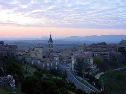 Labastide de Virac vue générale