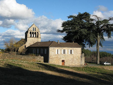 Saint André Lachamp, l'église