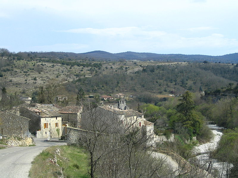 Saint-Maurice-d'Ibie vue 