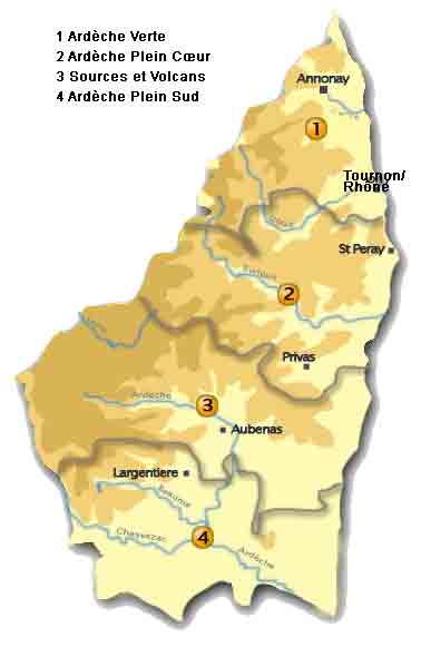 Ardèche Régions