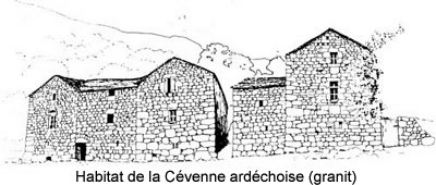 Maison de granit de la Cévenne