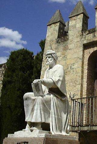 Averroes statue 