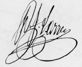 Signature de Larrey