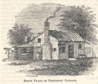 Andrew Jackson birthplace
