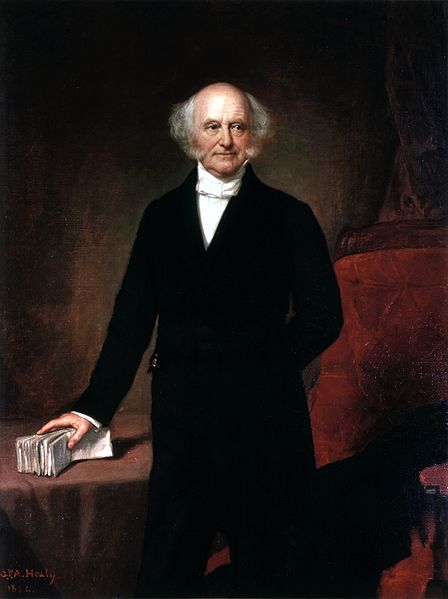Martin Van Buren 1858