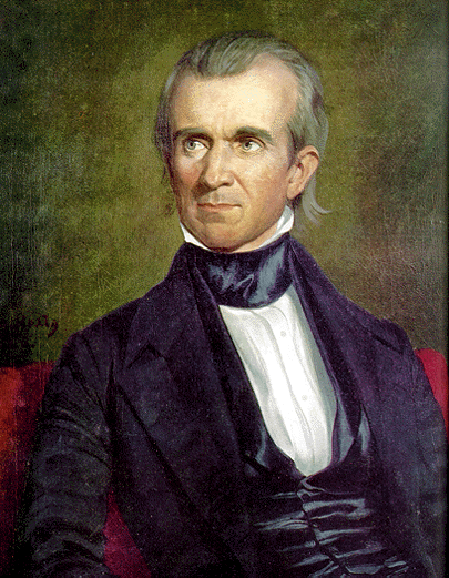 James Knox Polk président de Etats-Unis 