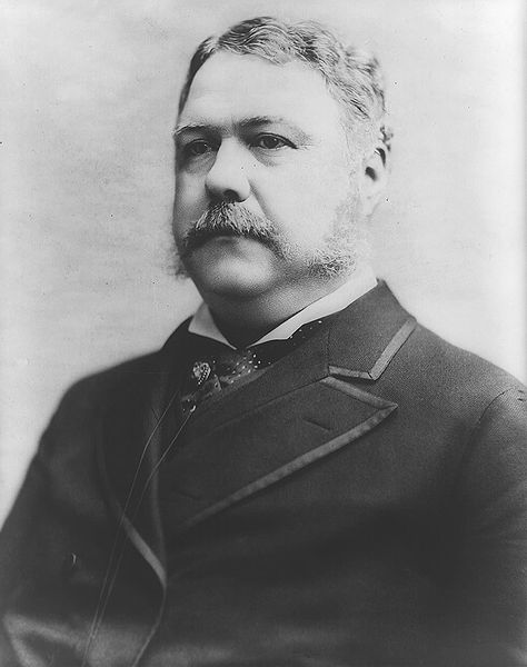 President Chester Arthur bust