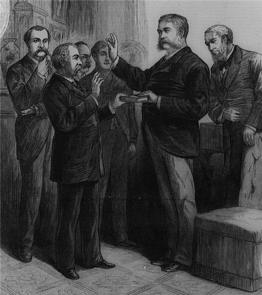 Chester A. Arthur Oath