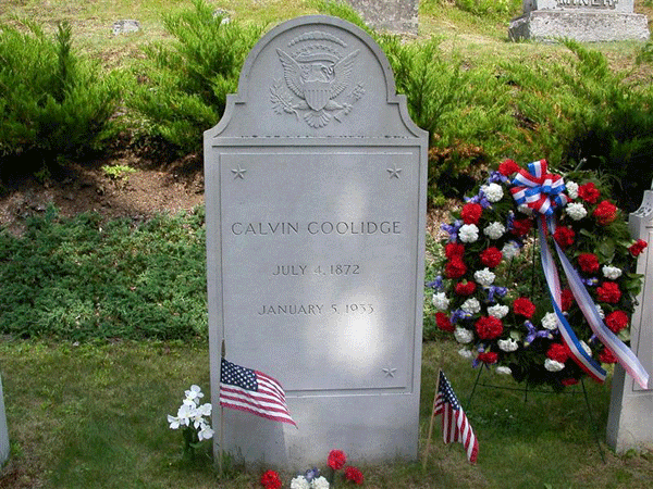 Calvin Coolidge Grave