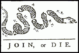 Join or die