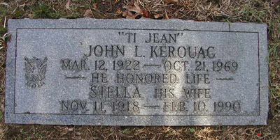 Tombe de Jack Kerouac