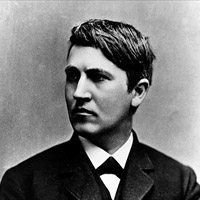 Thomas Edison en 1878