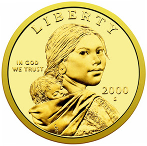 Sacagawea One dollar